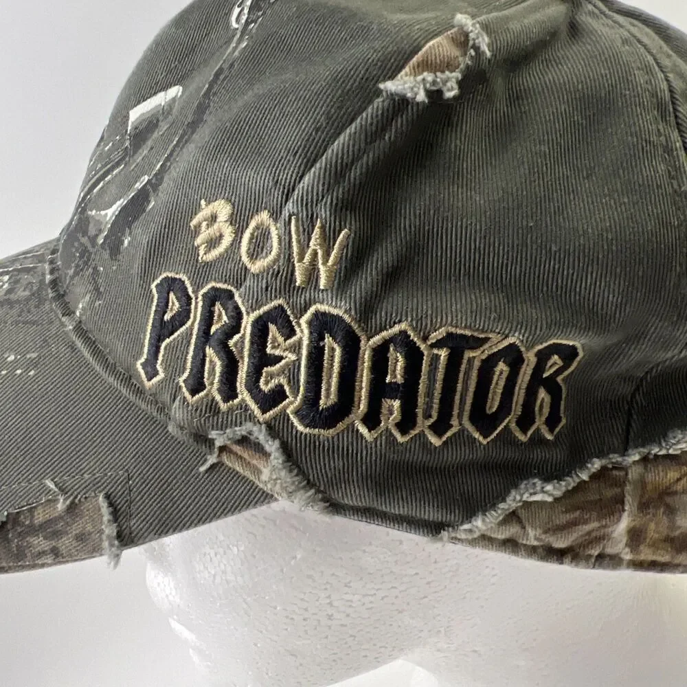 Buck Wear Bow Predator Green Camouflage Adjustabel Hat Outdoor Deer